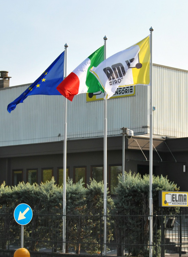 Pennoni per bandiere a fune esterna